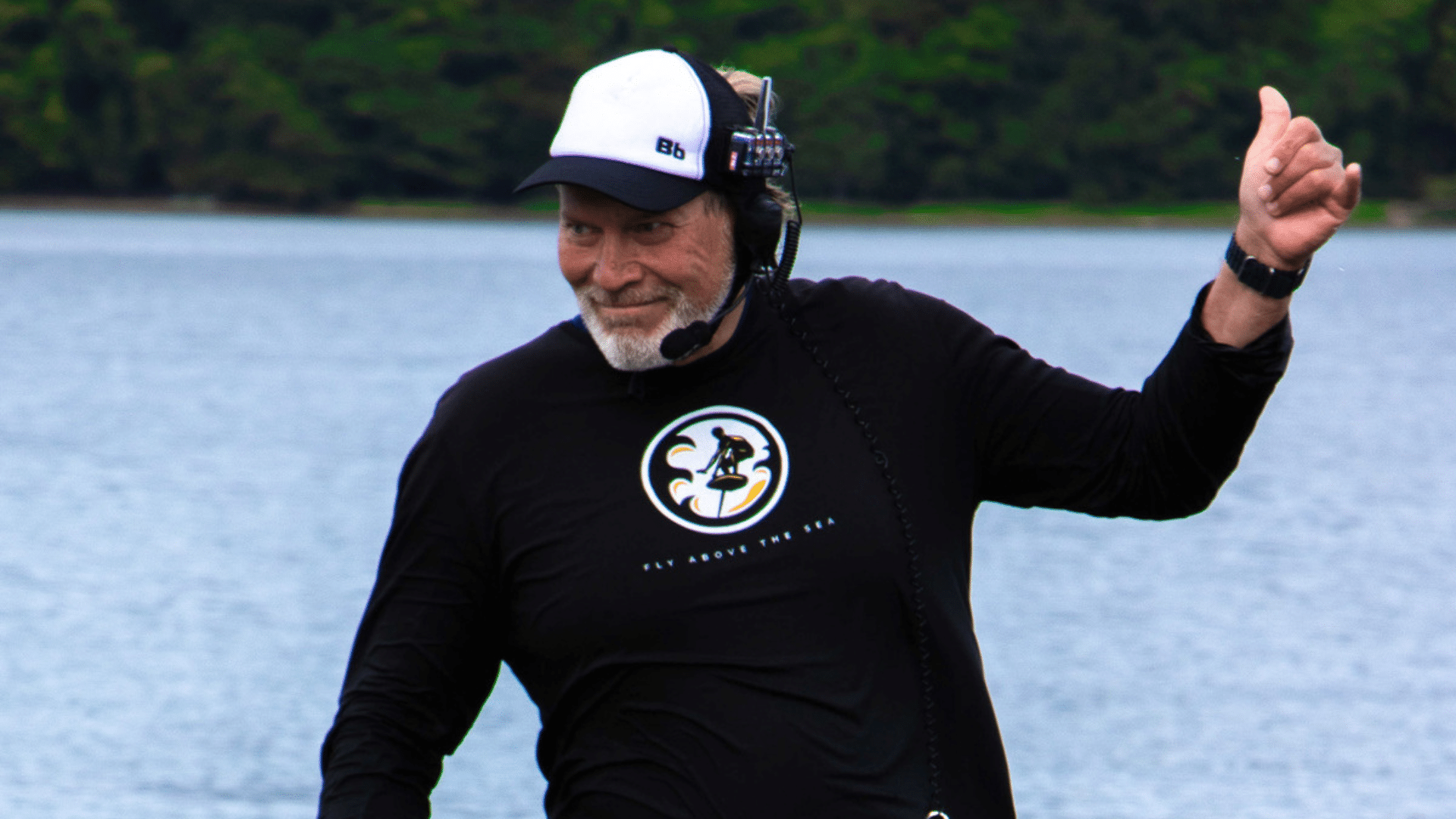 Thorsten von Fjord Foiler auf dem Wasser